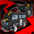 Persona 5 20th Anniversary Logo Morgana Car Sticker Set