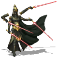 Sprite of Vishnu-Flynn's second form from Shin Megami Tensei IV: Apocalypse