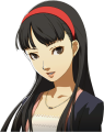 Yukiko's smiling summer clothes portrait
