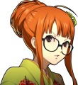 Futaba Sakura (New Year's Kimono) Angry (New Pose) Portrait