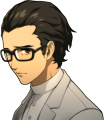 Takuto Maruki (Palace Ruler) Sad Portrait