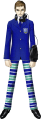 Artwork of the male Protagonist from the PlayStation version of Shin Megami Tensei if...