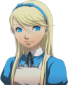 Teddie's smiling pageant portrait