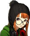 Futaba Sakura (Midwinter Casual) Smiling Portrait