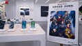 Photo of an Apple Store pop-up showcase in 2024