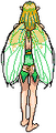 Unused back sprite from the PC-98 version of Giten Megami Tensei: Tokyo Revelation