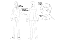Adachi's model sheet