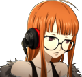 Futaba Sakura (Winter Casual) Sad Portrait