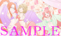 Airi on the promotional disc binder illustration from purchasing Devil Survivor 2 The Animation Complete Volume Set at Toranoana