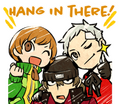 LINE Sticker EN Chie Shinjiro and Akihiko