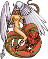 Hurt sprite from the Windows version of Giten Megami Tensei: Tokyo Revelation