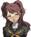 Rise's pensive winter uniform glasses portrait