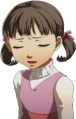 Nanako's hurt winter clothes portrait