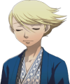 Teddie's pensive yukata portrait