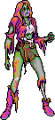 Sprite of She-Zombie from the PC-98 version of Giten Megami Tensei: Tokyo Revelation.