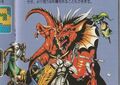 The Girl and Hero in combat against Tiamat