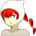 Sophia (Phantom Thief Attire) Neutral (Glowing Blue Eyes) Portrait