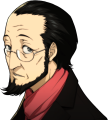 Sojiro Sakura (Midwinter Casual) Surprised Portrait from Persona 5 Royal