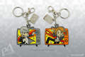 TV Team Keychain: Protagonist and Yosuke, designed by Kari Fry