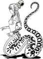 Side artwork of Lamia