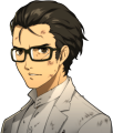 Takuto Maruki (Palace Ruler, Defeated) Angry Portrait