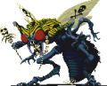 Sprite of Beelzebub from the PlayStation version of Shin Megami Tensei II