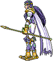 Unused side sprite from the PC-98 version of Giten Megami Tensei: Tokyo Revelation