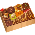 Graphic of Shun's chocolate from Take Your Love
