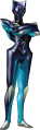 Artwork of Shei's 5th form from Shin Megami Tensei: Devil Summoner