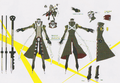 Reference sheet for Persona 4 Arena