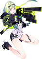 Render of Ringo pointing her COMP.