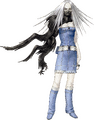 Artwork of Chiaki Tachibana's second form from Shin Megami Tensei III: Nocturne