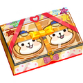 Graphic of Runa's chocolate from Take Your Love