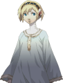 Aigis's in-game portrait when wearing her summer dress in Persona 3.