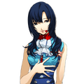 Tomoe's "True Face" neutral portrait