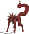 Model of Garm from Shin Megami Tensei: Imagine