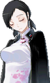 Shy blinking portrait graphic from Devil Survivor 2
