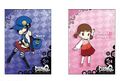 Merchandise of Marie and Nanako showing Nanako's full artwork