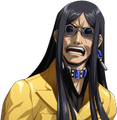 Angry portrait from Persona 2: Eternal Punishment (PlayStation Portable)