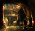 The entrance to Naraku