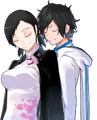 Fumi Kanno with the Protagonist (Hurt)