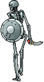 Back sprite from the PC-98 version of Giten Megami Tensei: Tokyo Revelation