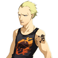 Kanji's Summer Yaso Outfit pensive portrait