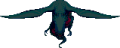 Seth's sprite when flying from the PlayStation version of Shin Megami Tensei II