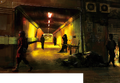 An underground passage