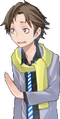 Perplexed portrait graphic from Devil Survivor 2