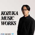 Cover for the Kozuka Music Works playlist on Spotify and Apple Music