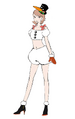 Snowman Dress Concept Artwork for Persona 3: Dancing in Moonlight
