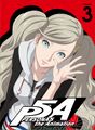 Ann on the volume 3 home media inner cover of Persona 5 The Animation