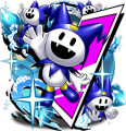 PAD collab artwork of Jack Frost as the Bufu card